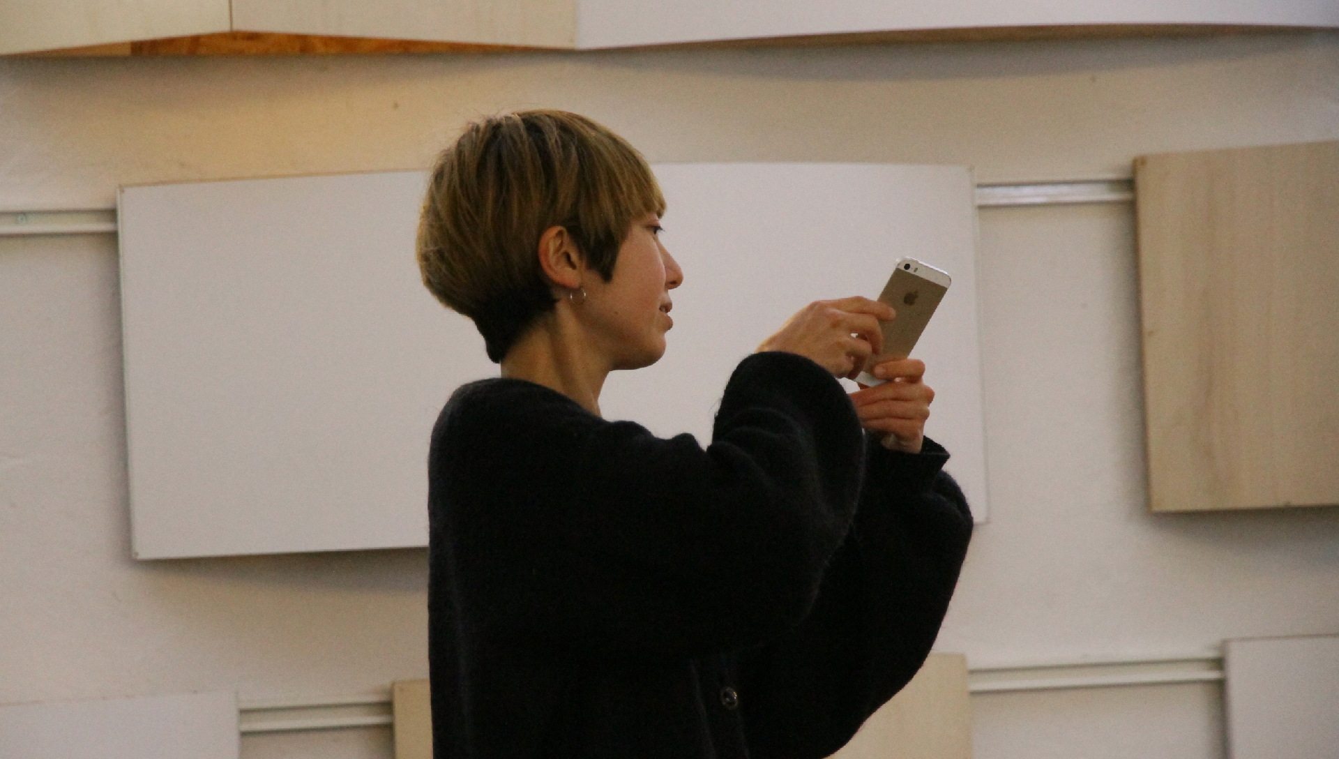 2019-07-08 Ame Zek's 'Unfinished sense of time' im Studio Börne45